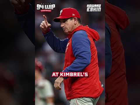 #Phillies manager Rob Thomson doesn't regret letting Craig Kimbrel pitch in the NLCS