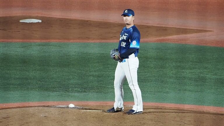 2023.05.05 横浜DeNA-埼玉西武(横須賀スタジアム) 粟津凱士 投球シーン