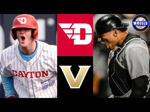 デイトン vs #6 ヴァンダービルト ハイライト (CRAZY GAME!) |  2024 大学野球ハイライト