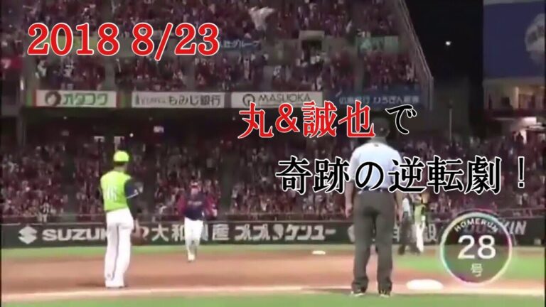広島大逆転！！！丸&誠也2者連続でサヨナラ勝利！！！