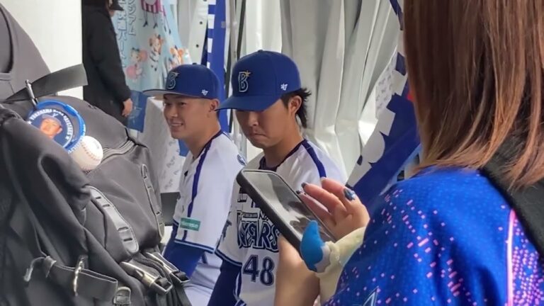 横浜DeNAベイスターズファンフェスティバル2023 柴田竜拓・京山将弥(モーニング娘。'23)