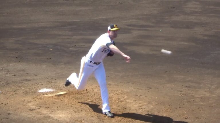 J.ガンケル選手（ホークス / 阪神タイガースより移籍）の投球フォーム