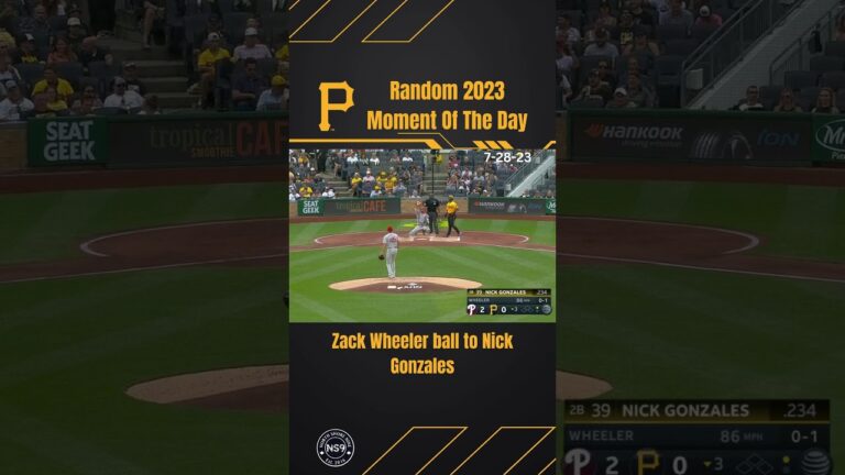 Day 129 - Random 2023 @Pirates moment #mlb #baseball #pirates #phillies #podcast