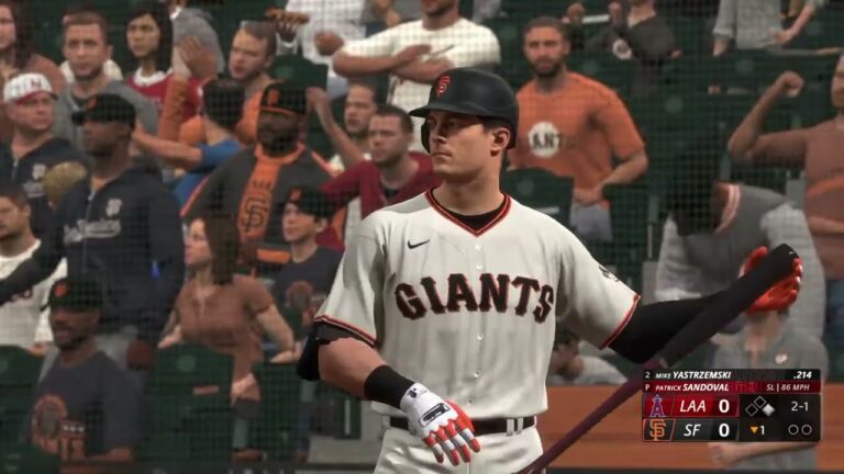 ジャイアンツVSエンゼルス 1イニング観戦試合 MLBTheShow23