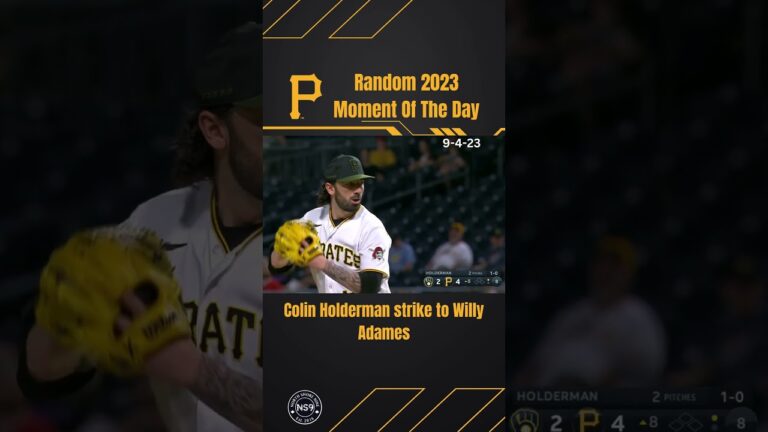 Day 133 - Random 2023 @Pirates moment #mlb #baseball #pirates #brewers #podcast