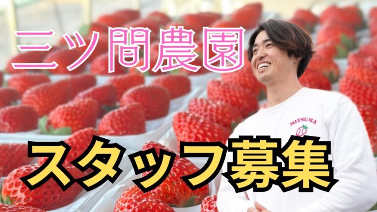 三ツ間農園スタッフ募集します！