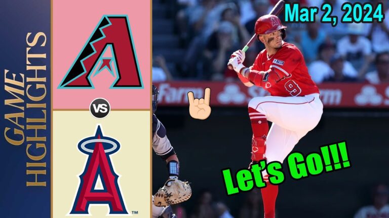 アリゾナ・ダイヤモンドバックス vs ロサンゼルス・エンゼルス [TODAY] ハイライト 3/02/24 |  MLB スプリングトレーニング 2024