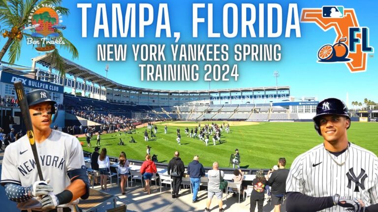 ニューヨーク・ヤンキース 2024年スプリングトレーニング in タンパ 🌴