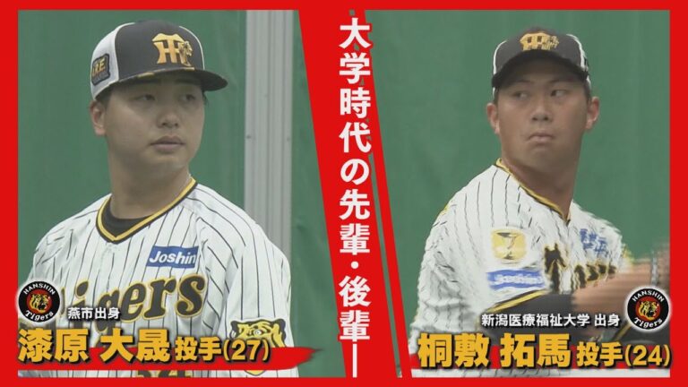 【プロ野球沖縄キャンプ】阪神「アレンパ」に貢献を！活躍誓う県勢投手【新潟】スーパーJにいがた2月19日OA