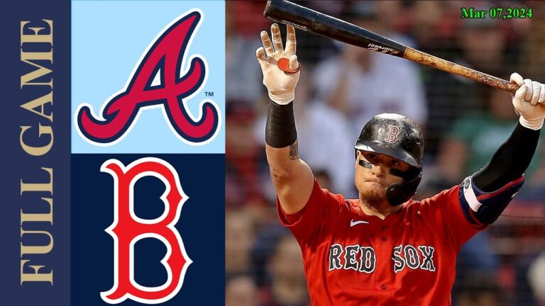 ブレーブス vs. レッドソックスの全試合ハイライト 2024 年 3 月 7 日 |  MLB ハイライト | 春季トレーニング。
