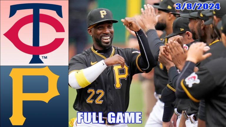 ミネソタ・ツインズ vs ピッツバーグ・パイレーツ 2024 年 3 月 8 日 全試合ハイライト |  MLB スプリングトレーニング 24