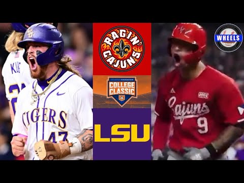 ルイジアナ vs #3 LSU (エキサイティングな試合!) | アストロズ財団カレッジクラシック |  2024 大学野球