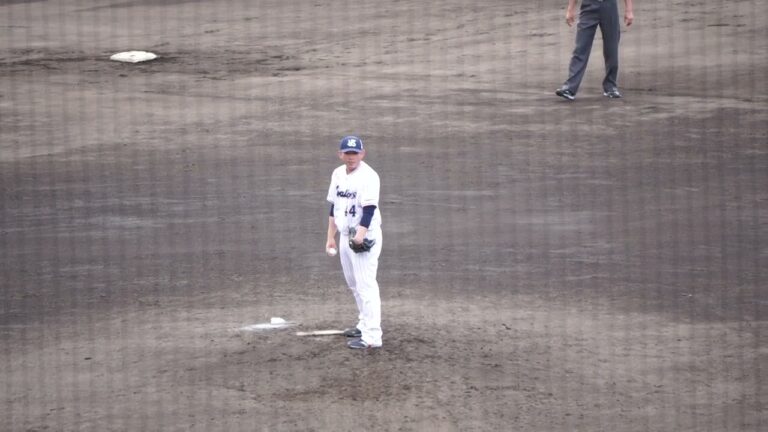 2023/2/16(木) 大西広樹 ショートフライ 中継ぎ投手(8回表) vs 正隨優弥(東北楽天ゴールデンイーグルス)