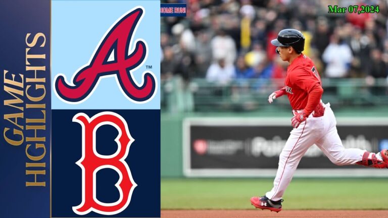 アトランタ・ブレーブス対ボストン・レッドソックスの試合ハイライト (今日) |  MLB ハイライト | 春季トレーニング。