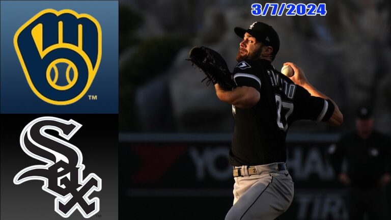 ミルウォーキー ブルワーズ vs シカゴ ホワイトソックス 2024 年 3 月 7 日 全試合 |  MLB ハイライト | スプリングトレーニング 24
