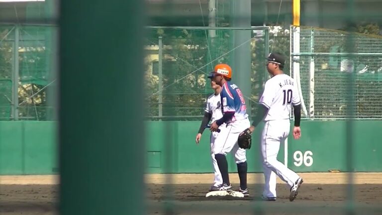 元ヤクルト対決 中山翔太を三振にとる坂本光士郎【千葉ロッテマリーンズ対オイシックス新潟アルビレックスBC2024年3月7日】
