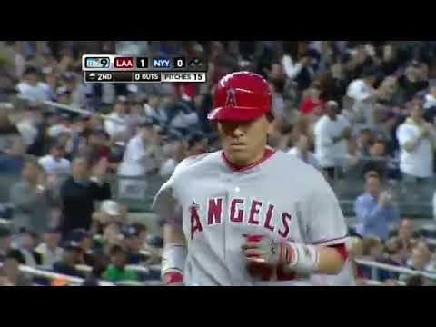 2010/04/15 松井HR ヤンキースファンからも暖かな声援