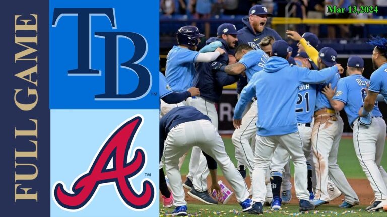 レイズ vs. ブレーブスの全試合ハイライト 2024 年 3 月 14 日 |  MLB ハイライト |スプリングトレーニング