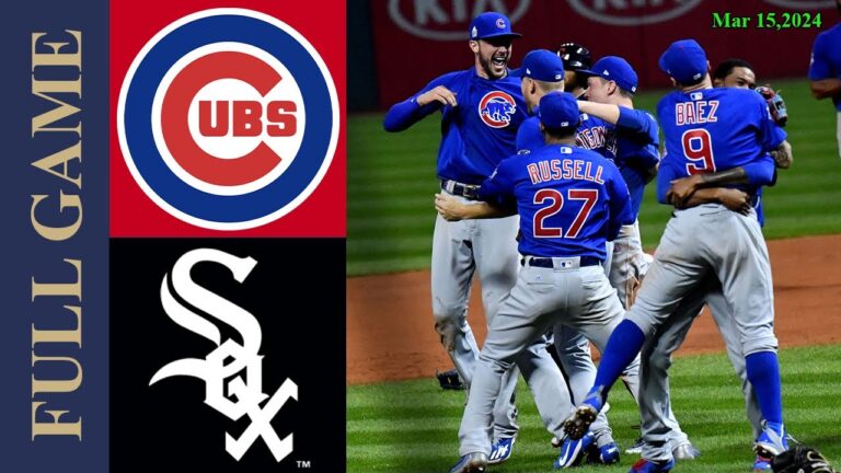 カブス vs. ホワイトソックスの全試合ハイライト 2024 年 3 月 15 日 |  MLB ハイライト | 春季トレーニング。