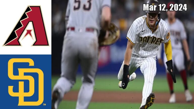 アリゾナ・ダイアモンドバックス vs サンディエゴ・パドレス 2024年3月12日 試合ハイライト |  MLB スプリングトレーニング 2024