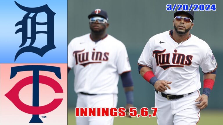 デトロイト タイガース vs ミネソタ ツインズ 2024 年 3 月 20 日 試合ハイライト |  MLB スプリングトレーニング 2024