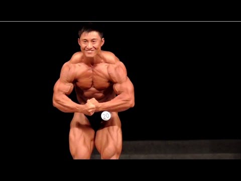 2016年 日本ボディビル ミスター日本 決勝フリーポーズ 鈴木雅