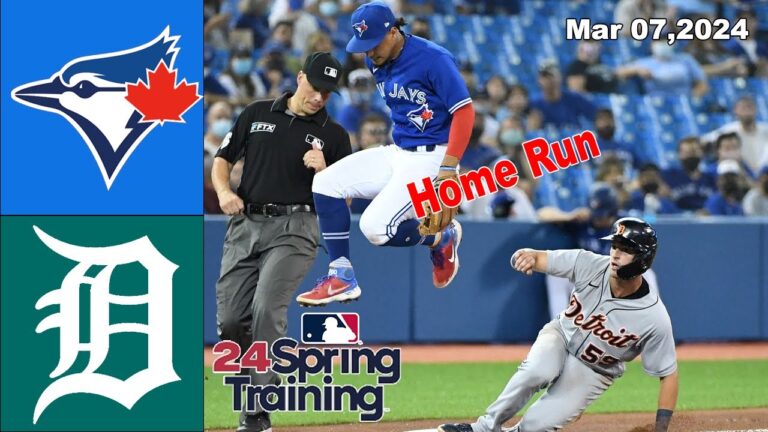 トロント ブルージェイズ vs デトロイト タイガース 2024 年 3 月 7 日 試合ハイライト |  MLB スプリングトレーニング 2024