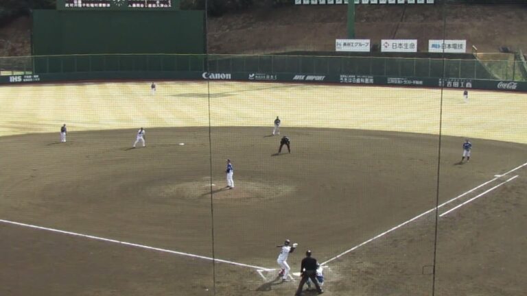 2軍レギュラー奪うか？岡本大翔 勝ち越しタイムリーヒット（春季リーグ 読売ジャイアンツ対 西武ライオンズ2024年3月10日）