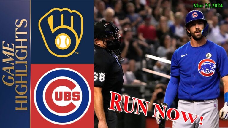 ブルワーズ vs. カブスの全試合ハイライト 2024 年 3 月 23 日 |  MLB ハイライト | 春季トレーニング
