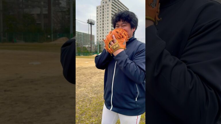 元プロMAX152キロ原嵩の魔球ナックル。#shorts