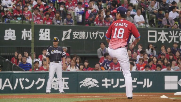 埼玉西武ライオンズ 多和田真三郎 投球フォーム（スローモーション）