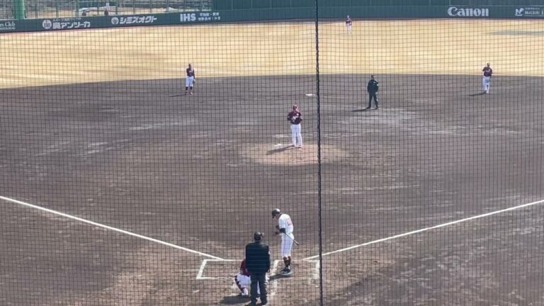 楽天イーグルス、入江大樹ゲッツー守備
