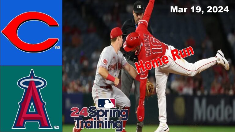 シンシナティ レッズ vs ロサンゼルス エンゼルス 2024 年 3 月 19 日 フルゲーム |  MLB スプリングトレーニング 2024