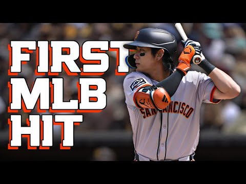 Jung Hoo Lee's First Major League Hit | 메이저리그 첫 안타 | San Francisco Giants Highlights