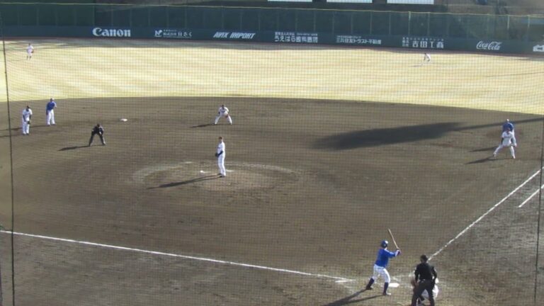 【ベイスターズ】益子京右ゲッツーに倒れる〜2024年3月13日 教育リーグ 横浜DeNAベイスターズ対 読売ジャイアンツ