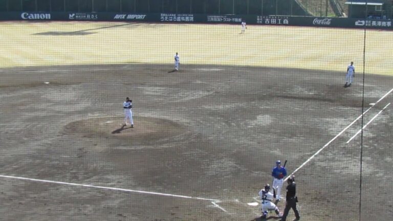 【ベイスターズ】小深田大地がボール球を見極め四球で一塁へ〜2024年3月13日 教育リーグ 横浜DeNAベイスターズ対 読売ジャイアンツ