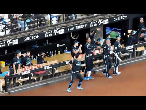 【日本ハム】郡司裕也選手 7回裏 代打で同点タイムリーの瞬間 ベンチの様子【2024年4月5日】