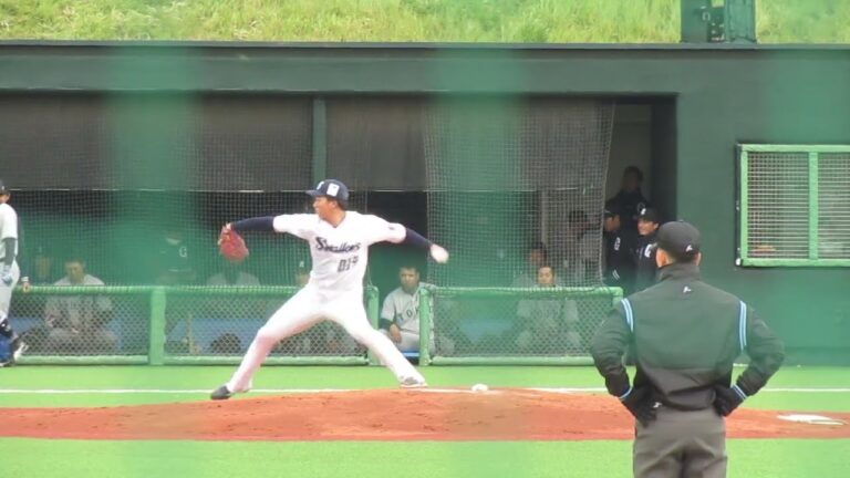 【ヤクルト】下慎之介の投球フォーム〜2024年3月28日 ヤクルトスワローズ対 読売ジャイアンツ
