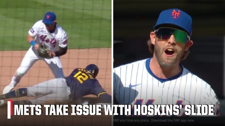 リース・ホスキンスの滑落後、メッツとブルワーズの間でベンチが空く |  ESPN MLB