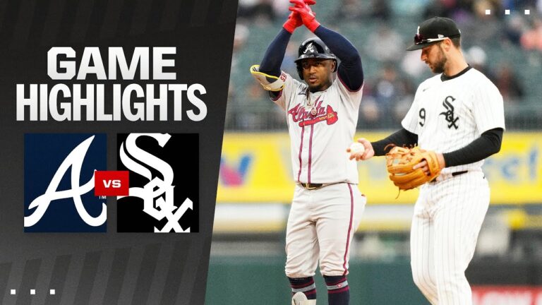 Braves vs. White Sox Game Highlights (4/1/24) | MLB Highlights