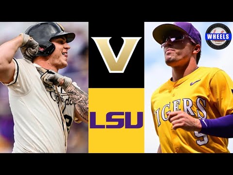 #7 ヴァンダービルト vs #18 LSU ハイライト (第 3 戦) |  2024 大学野球ハイライト