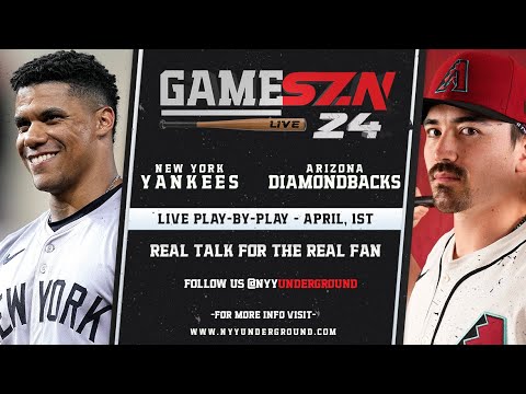 GameSZN Live: ニューヨーク・ヤンキース @ アリゾナ・ダイヤモンドバックス - ギル vs. ネルソン -