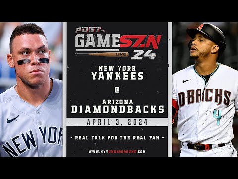 POST GameSZN: ニューヨーク・ヤンキース @ アリゾナ・ダイヤモンドバックス - 総括とハイライト 04/03