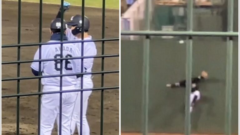 「今日の風はヤバかったです」岸潤一郎 あわやホームランの二塁打含むマルチ安打で現在打率4割【西武vsロッテ】2024/4/9