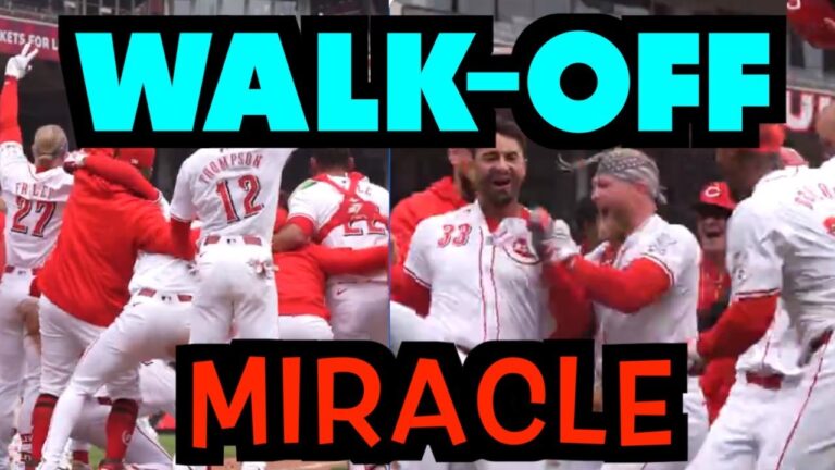 ウォークオフ 信じられない結末 シンシナティ・レッズ エリー・デラクルーズ 野球ハイライト #mlbナショナルズ