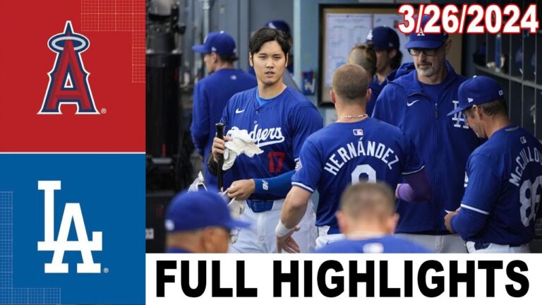 ロサンゼルス・ドジャース vs ロサンゼルス・エンゼルスのフルハイライト (2024/3/26) |  MLB ハイライト