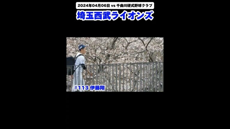 #埼玉西武ライオンズ #ヘレラ #赤上優人 #井上広輝 #武隈祥太 #伊藤翔 #榎田大樹 #sakura #桜 #さくら #baseball #shorts