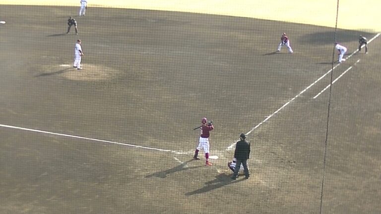 楽天 永田颯太郎のヒットの後 入江大樹の打球 中田歩夢のショート守備が良い【イースタン 読売ジャイアンツ対 楽天ゴールデンイーグルス2024年3月16日】