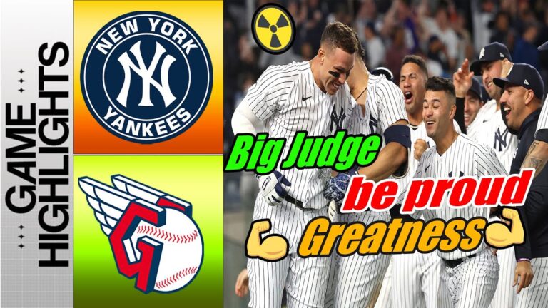 ニューヨーク・ヤンキース vs クリーブランド・ガーディアンズ [FULL GAME] 4/12/24 🚨 ビッグジャッジ。 バイブスと最高のチーム 🚨