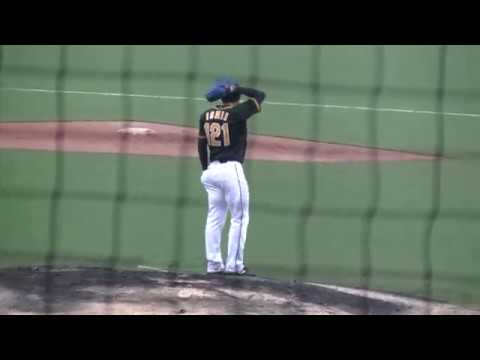 2018　春季教育リーグ　阪神タイガース　121石井投手